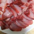 ﾁｮﾎﾞﾋﾟ's cooksnap of when they made 鳥羽沖 ブリ（ワラサ）の刺身.