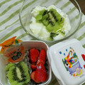 SoMiNemama's cooksnap of when they made キウイの簡単綺麗スライスの仕方.