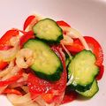 新米さわこ's cooksnap of when they made 常備菜♡むきえびと野菜たっぷりマリネ.