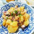 うたかた。's cooksnap of when they made ガーリック風味の蛸ポテマヨマスタード和え.