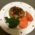 ☆こまっと☆'s cooksnap of when they made 肉汁じゅわ〜っとハンバーグ.