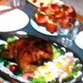 まはろ。's cooksnap of when they made クリスマスに❉簡単ローストチキン❉.