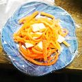 ねぞろ's cooksnap of when they made サラダ風浅漬け　人参とチーズの塩麴和え.