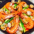 Karismama's cooksnap of when they made 有頭エビの出汁が美味しい♪絶品パエリア.
