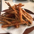 いちかあかりはは's cooksnap of when they made ごぼうの青のりフリット.