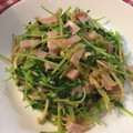 ちゃちゃ22's cooksnap of when they made 豆苗とキノコのバター炒め.