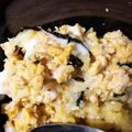 agak's cooksnap of when they made 男のロマンだ！めんつゆでそぼろ温玉親子丼.