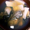 クック6X7EUN☆'s cooksnap of when they made 牡蠣の味噌汁.