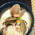 クックW4R6LQ☆'s cooksnap of when they made 簡単！１０分でアサリのクラムチャウダー.