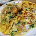 しろみけさん's cooksnap of when they made 簡単チーズほうれん草オムレツ.