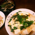すみま～る's cooksnap of when they made 豆腐と豚肉の卵とじ.