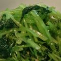 るぅkitchen's cooksnap of when they made わさび香る♪三つ葉の簡単お浸し♪.