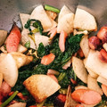 さぇち's cooksnap of when they made ほうれん草と大根のマヨ炒め♪.