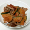 ポニーリボン's cooksnap of when they made 豚かぼちゃのごま酢和え.