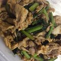 yoga_run's cooksnap of when they made 美味！豚薄切り肉と小松菜のコチュジャン煮.