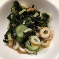 クックA1LCSH☆'s cooksnap of when they made きゅうりの酢の物♡ちくわ入り.