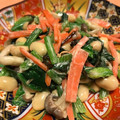kanyann's cooksnap of when they made ツナとほうれん草と人参と大豆のサラダ.