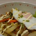 イエローバード's cooksnap of when they made 合い挽きと野菜でかさ増しテリマヨ丼.