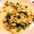 クック1WP7LO☆'s cooksnap of when they made チンゲン菜とハムのマヨチーズ焼き.