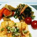 さくらスキップ's cooksnap of when they made ほうれん草・牛蒡とカニ蒲鉾のごまあえ♪.
