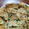 ☆三姉妹の母ちゃん☆'s cooksnap of when they made モチモチ簡単チヂミ☆.