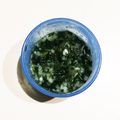 なつき☆ミ's cooksnap of when they made 離乳食　小松菜を食べよう♪.