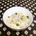 龍青空ママ's cooksnap of when they made うどん屋さんのじゃこめし.