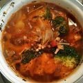 クックBNQ5PD☆'s cooksnap of when they made ぽかぽか気分♡にんにくトマトスープ.