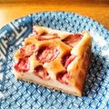 yulari's cooksnap of when they made ヨーグルトとブルーベリーのタルト.