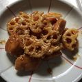 RumiYuna's cooksnap of when they made 鶏むね肉と蓮根とカシューナッツの甘辛炒め.