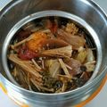 クックBNQ5PD☆'s cooksnap of when they made ニンニクたっぷり辛〜いトマトスープ.