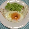 ぽぽきゅ's cooksnap of when they made 目玉焼き。の、チーズカレー。.