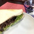 ピコたんママ's cooksnap of when they made 運動会に！牛肉のハニーマスタードサンド.
