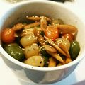 ue714's cooksnap of when they made 玉こんにゃくとゴボウの炒め煮.