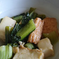 リトル黒豆マーメイド's cooksnap of when they made 小松菜とキノコと厚揚げの炒め煮.