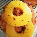 ユーロン's cooksnap of when they made ハワイアンハムステーキ！ハニーマスタード.