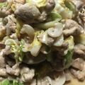 ♪♪カゲモエママ♪♪'s cooksnap of when they made 豚肉とキャベツの味噌マヨネーズ炒め.