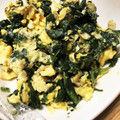 ☆あおまま☆'s cooksnap of when they made 簡単ほうれん草卵中華だしの素の野菜炒め♪.