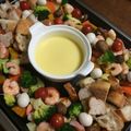 _曲げわっぱ's cooksnap of when they made チーズフォンデュをするときの裏技.