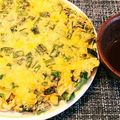 nkoro's cooksnap of when they made ニラコーン❤️チジミ.
