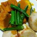 クックY08S17☆'s cooksnap of when they made かぼちゃと里芋の煮物.