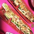 ♡♡みぃこ♡♡'s cooksnap of when they made おつまみに☺アスパラちくわのチーズ焼き.