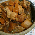 bonぼんbon's cooksnap of when they made 簡単すぎる☆手羽元と大根のやわらか煮♪.