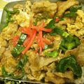 由芽15's cooksnap of when they made 弁当にぴったり簡単豚肉の卵の甘辛煮.