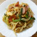 花時計咲いた's cooksnap of when they made 昆布だしの和風焼きうどん.