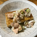 春巻きママ's cooksnap of when they made おつまみにも♪簡単厚揚げの鮭缶のっけ.