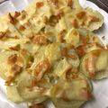 むこここ's cooksnap of when they made じゃがいもと鮭フレークのチーズ焼き.