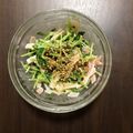 mikiーmm's cooksnap of when they made レンチンで簡単♪豆苗とハムのマヨサラダ☆.