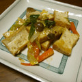 ポキコちゃん's cooksnap of when they made とろ～り餡♬厚揚げキノコのオイスター炒め.