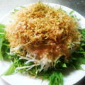 はなぐろわんちゃん's cooksnap of when they made 【 ジャコと水菜のサラダ♪ 】.